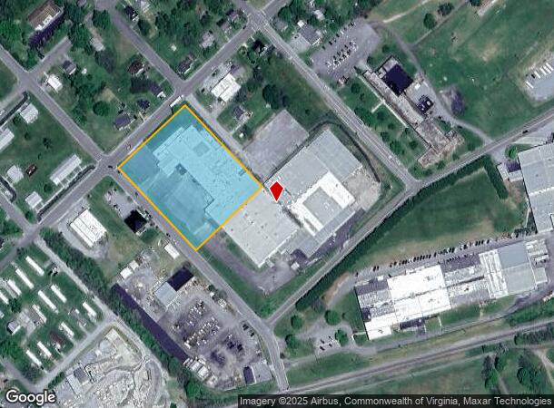 345 E Marshall St, Wytheville, VA Parcel Map