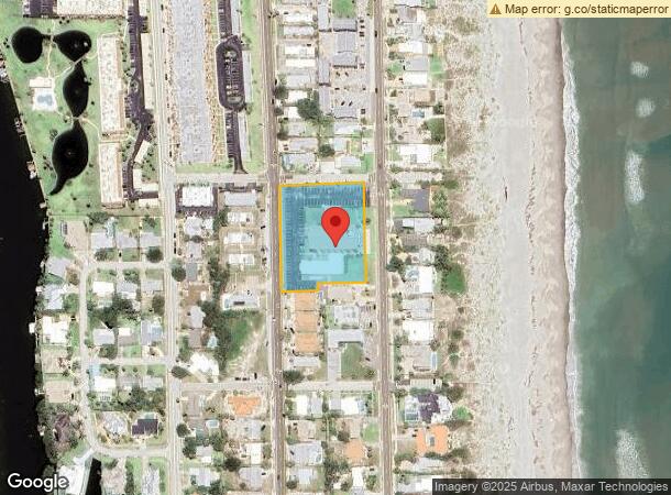  830 S Atlantic Ave, Cocoa Beach, FL Parcel Map