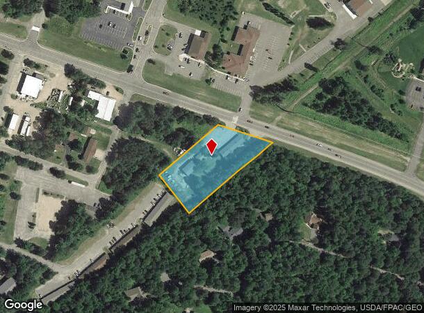  1419 1St Ave, Woodruff, WI Parcel Map