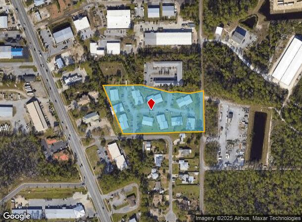  6210 Cypress Point Dr, Panama City, FL Parcel Map