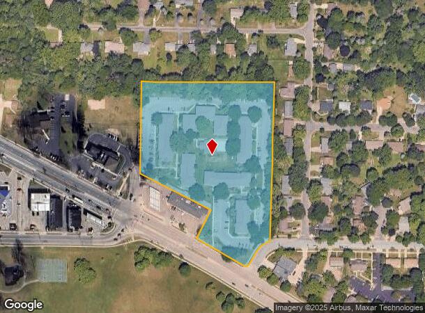  1502 Troy Dr, Madison, WI Parcel Map