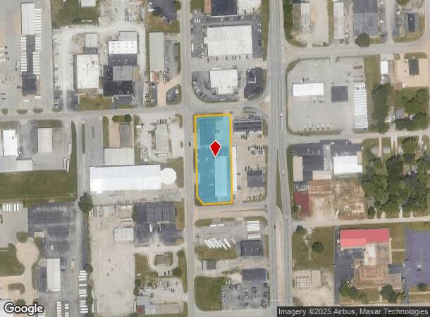  2101 E Olive St, Decatur, IL Parcel Map