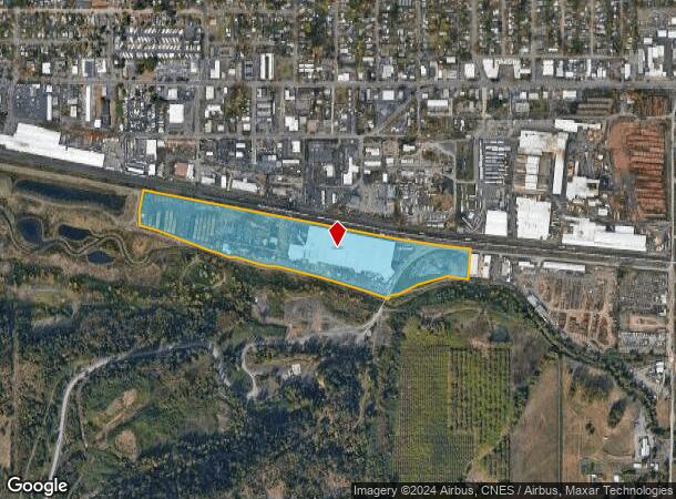  1651 S F St, Springfield, OR Parcel Map