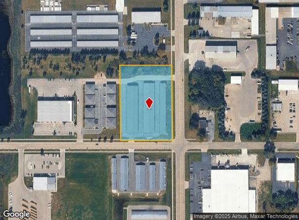  1350 Lang St, West Bend, WI Parcel Map