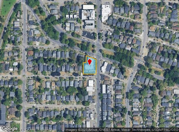 5901 Roosevelt Way Ne, Seattle, WA Parcel Map