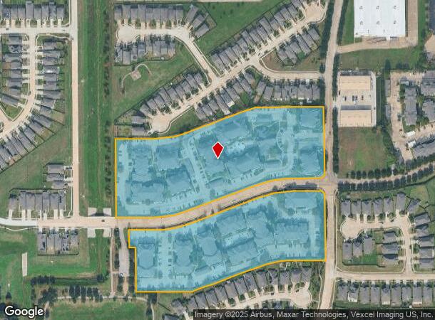 6777 Sommerall Dr, Houston, TX Parcel Map