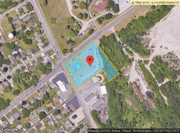  3708 Columbus Ave, Sandusky, OH Parcel Map