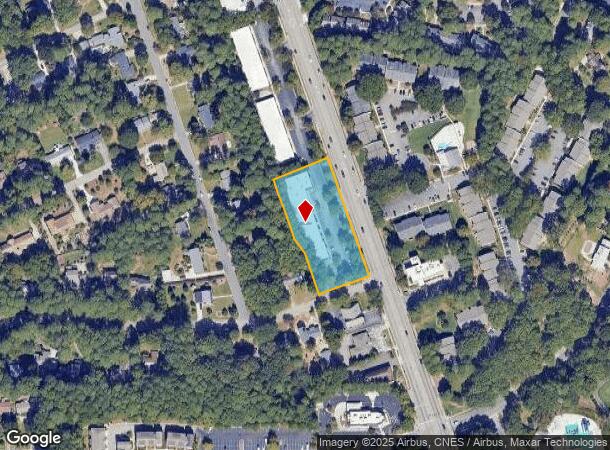 6801 Falls Of Neuse Rd, Raleigh, NC Parcel Map