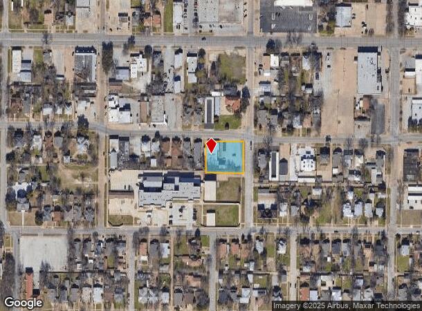  1901 10Th St, Wichita Falls, TX Parcel Map
