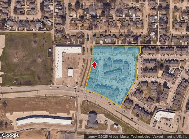  409 W Round Grove Rd, Lewisville, TX Parcel Map