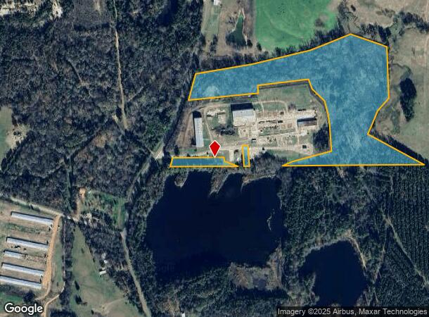 257 N Brickyard Rd, Garrison, TX Parcel Map