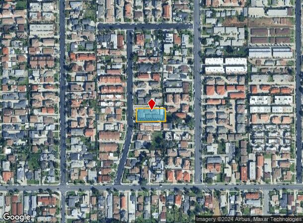  500 Everett Ave, Monterey Park, CA Parcel Map