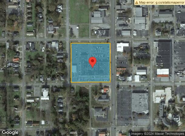  1702 Noble St, Anniston, AL Parcel Map