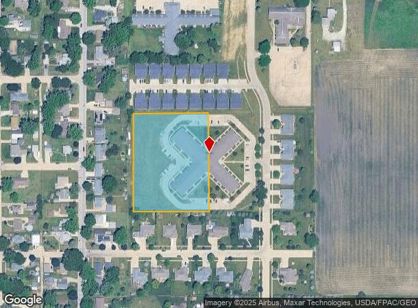 2003 Cedar St, Boone, IA Parcel Map