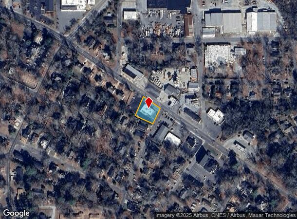 520 E Franklin St, Monroe, NC Parcel Map