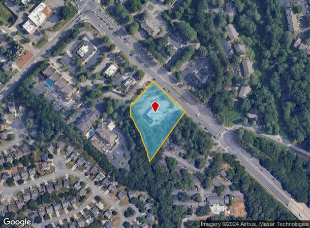  925 Holcomb Bridge Rd, Roswell, GA Parcel Map