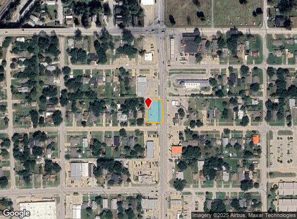  200 N Mission St, Sapulpa, OK Parcel Map