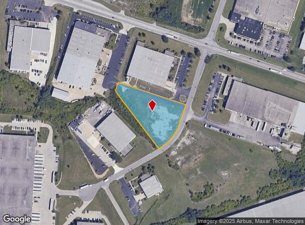  Osborne Dr, Fairfield, OH Parcel Map