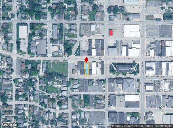  1115 Broad St, New Castle, IN Parcel Map