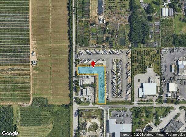 25005 Sw 142Nd Ave, Homestead, FL Parcel Map