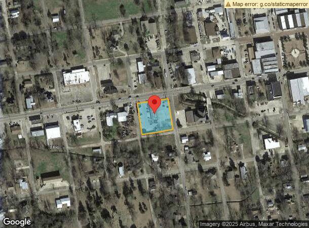  506 W Main St, Clarksville, TX Parcel Map