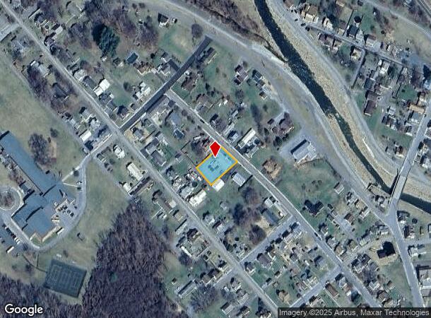 213 Water St, Hyndman, PA Parcel Map