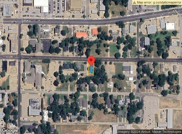  500 E Corsicana St, Athens, TX Parcel Map