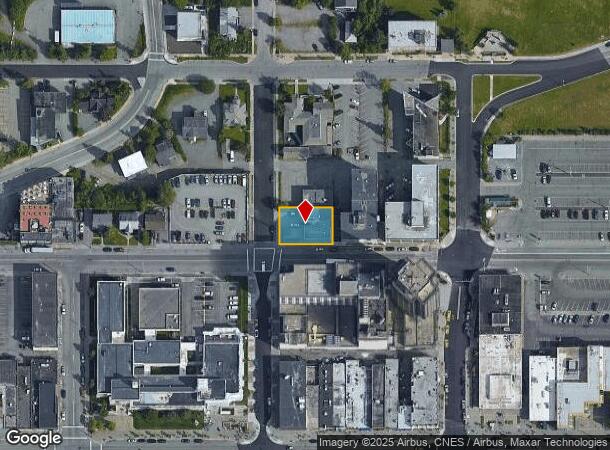 535 W 3Rd Ave, Anchorage, AK Parcel Map