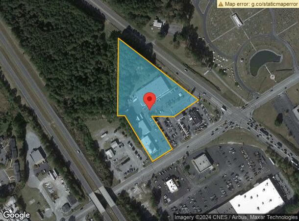  1406 S Pollock St, Smithfield, NC Parcel Map