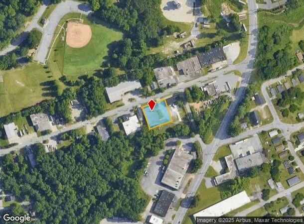  1209 Dorris Ave, High Point, NC Parcel Map