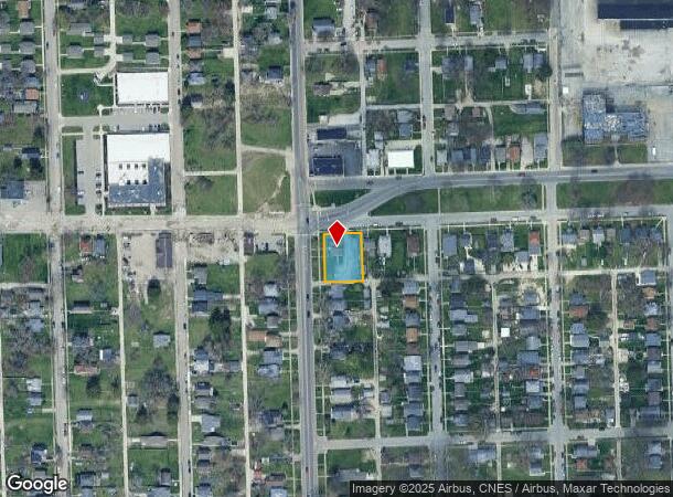  2701 S Anthony Blvd, Fort Wayne, IN Parcel Map