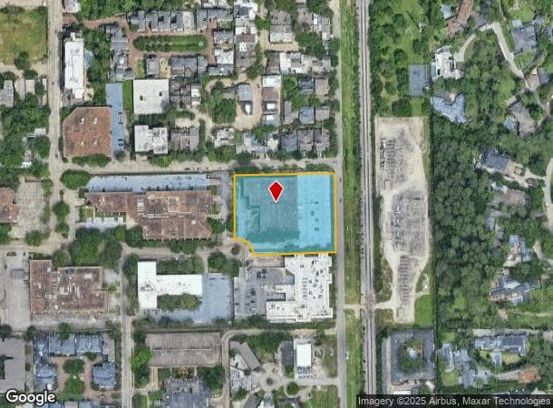 4544 Post Oak Place Dr, Houston, TX Parcel Map