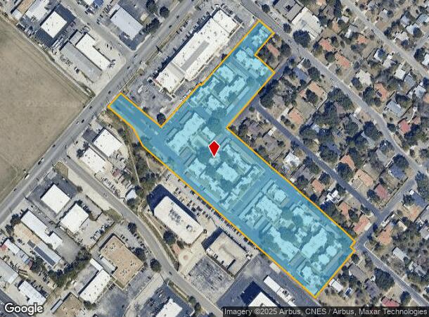 9110 Broadway, San Antonio, TX Parcel Map