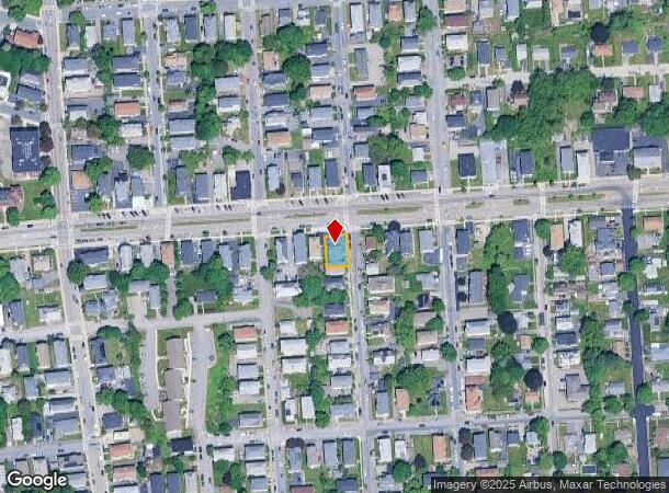  98 Hamilton St, Worcester, MA Parcel Map