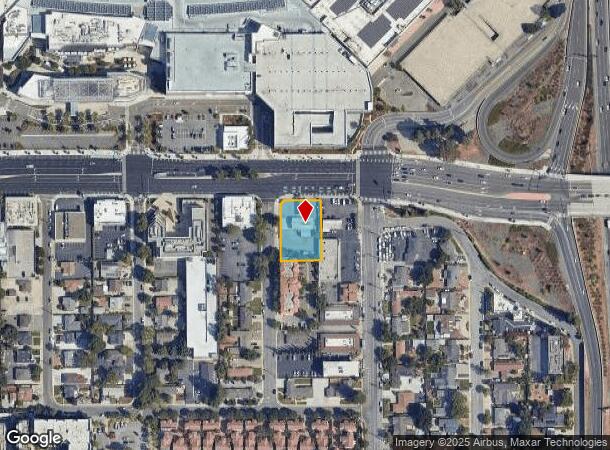  2850 Stevens Creek Blvd, San Jose, CA Parcel Map