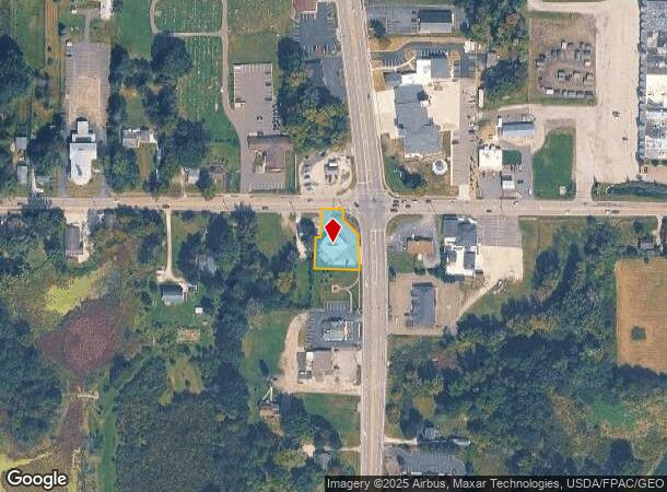  1304 Tallmadge Rd, Kent, OH Parcel Map