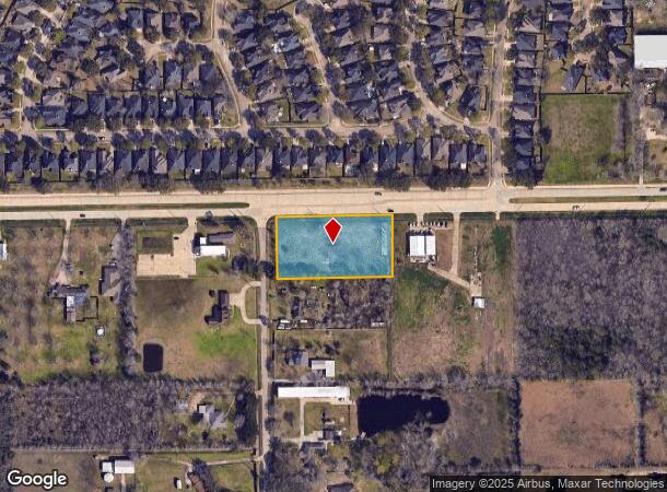  9026 Bailey Rd, Manvel, TX Parcel Map