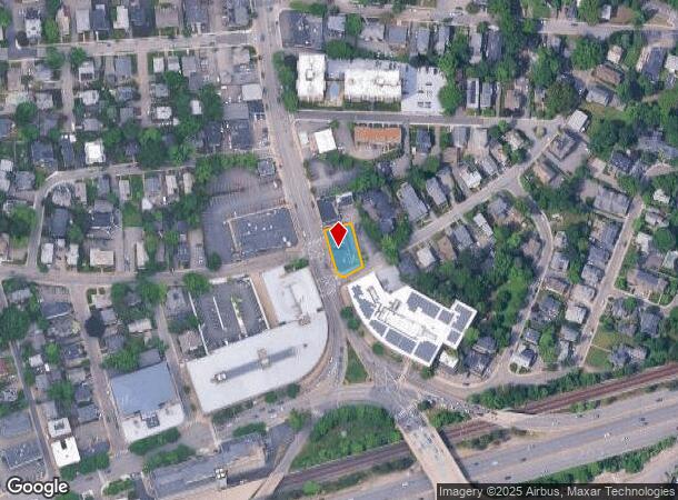 290 Centre St, Newton, MA Parcel Map