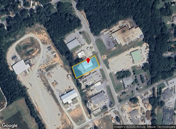  1536 S Broad St, Monroe, GA Parcel Map