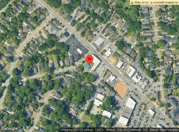  5 Cateechee Ave, Greenville, SC Parcel Map