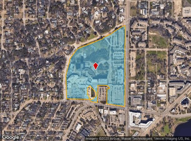  1401 N Stemmons Fwy, Dallas, TX Parcel Map