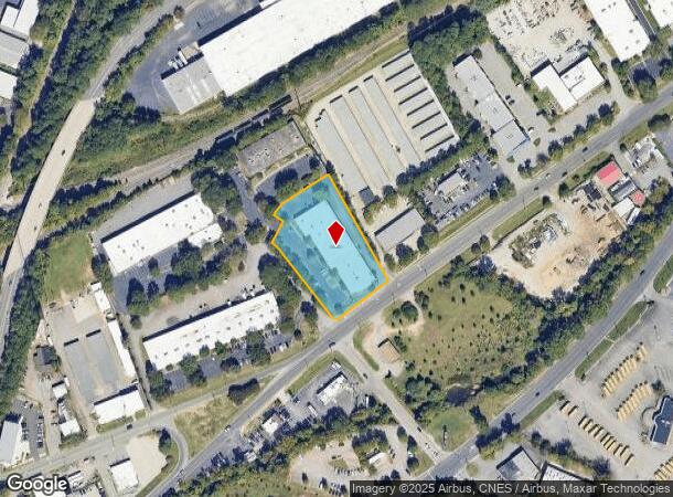  1800 Tillery Pl, Raleigh, NC Parcel Map