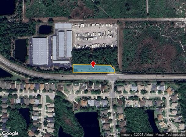  1909 Unknown, Rockledge, FL Parcel Map