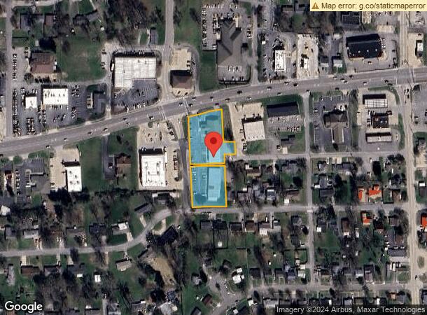  2929 Broadway St, Mount Vernon, IL Parcel Map