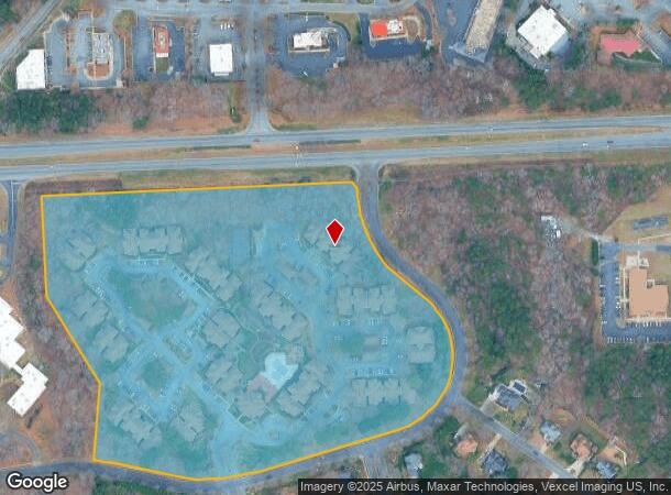 3601 Dry Brook Rd, Charlotte, NC Parcel Map