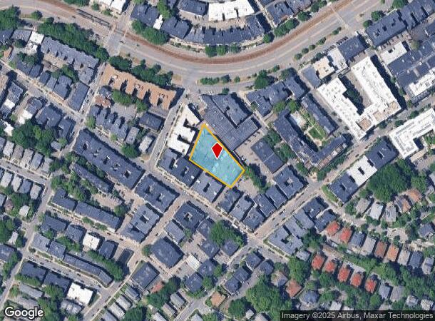 1360 Commonwealth Ave, Allston, MA Parcel Map