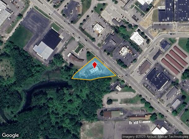  625 N Cedar St, Mason, MI Parcel Map