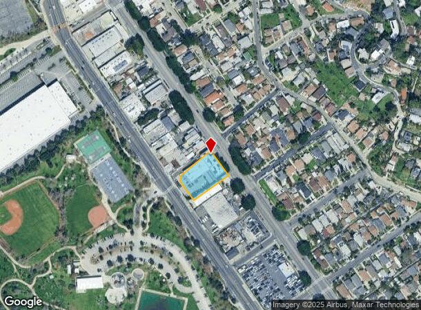 1844 Cypress Ave, Los Angeles, CA Parcel Map