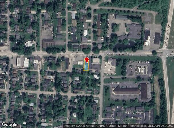  447 E State St, Athens, OH Parcel Map