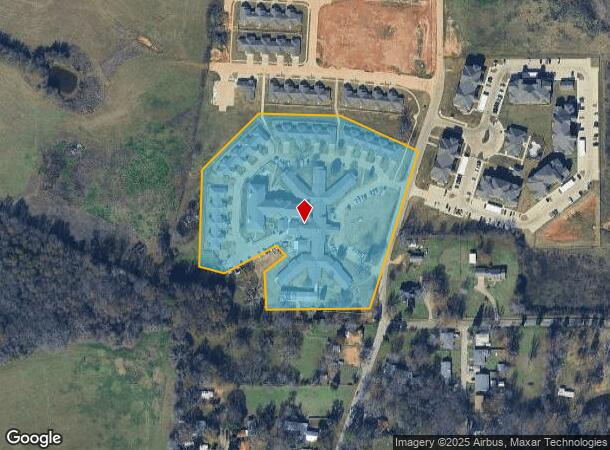  603 Wood St, Athens, TX Parcel Map